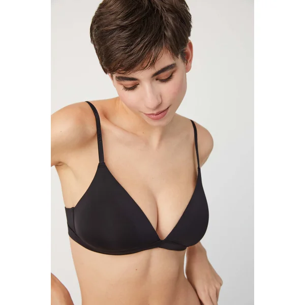 Soutien-gorge rembourré sans armatures noir