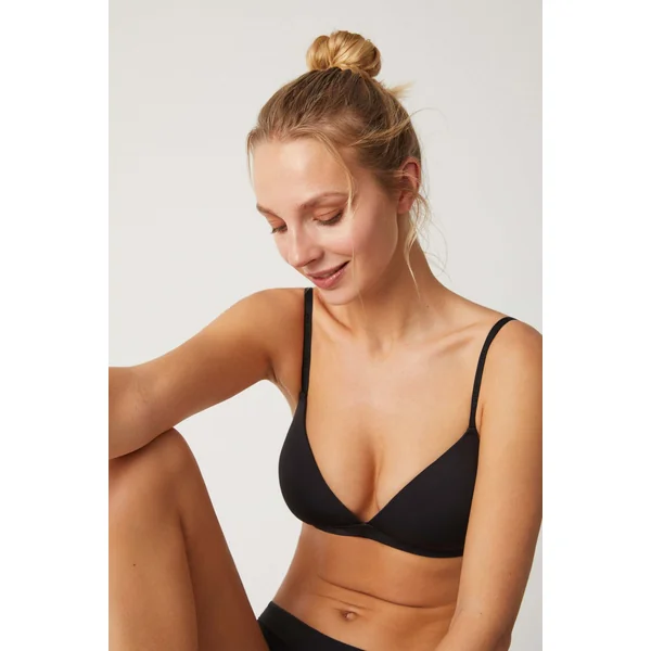 Soutien-gorge rembourré sans armatures noir