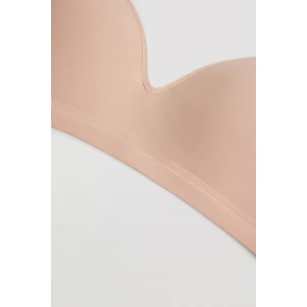 Soutien-gorge rembourré sans armatures nude