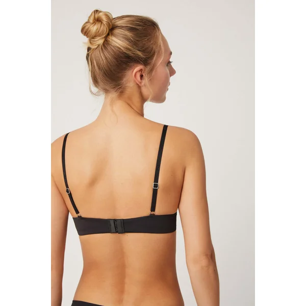 Soutien-gorge rembourré à armatures noir