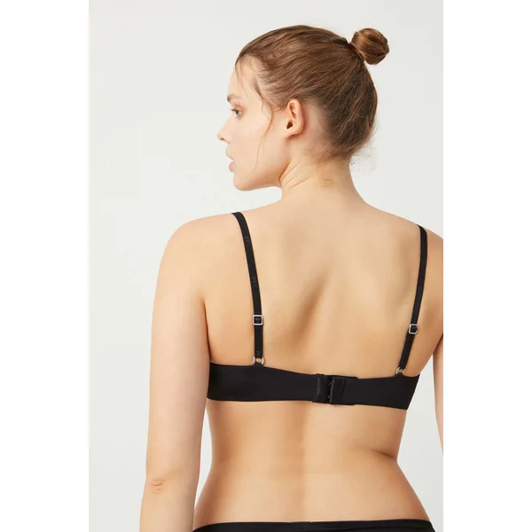Soutien-gorge rembourré à armatures noir