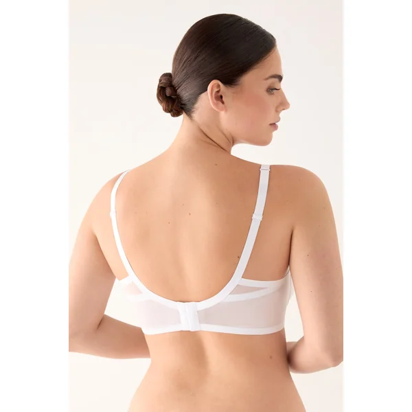 Soutien-gorge rembourré à armatures Nomarks, blanc