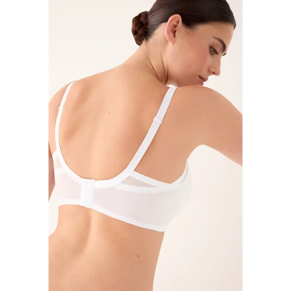 Soutien-gorge rembourré à armatures Nomarks, blanc