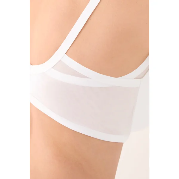 Soutien-gorge rembourré à armatures Nomarks, blanc