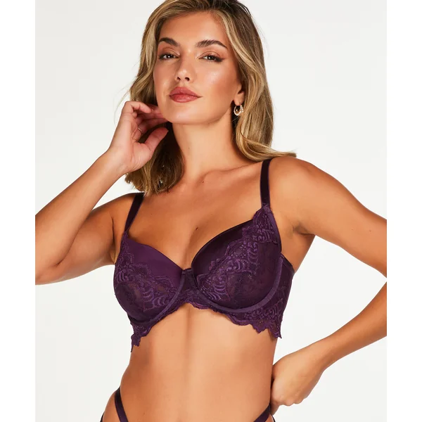 Soutien-gorge rembourré à armatures Sienna - Violet