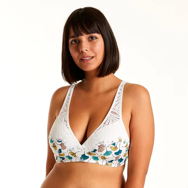 Soutien-gorge sans armatures coque souple turquoise Tsatziki