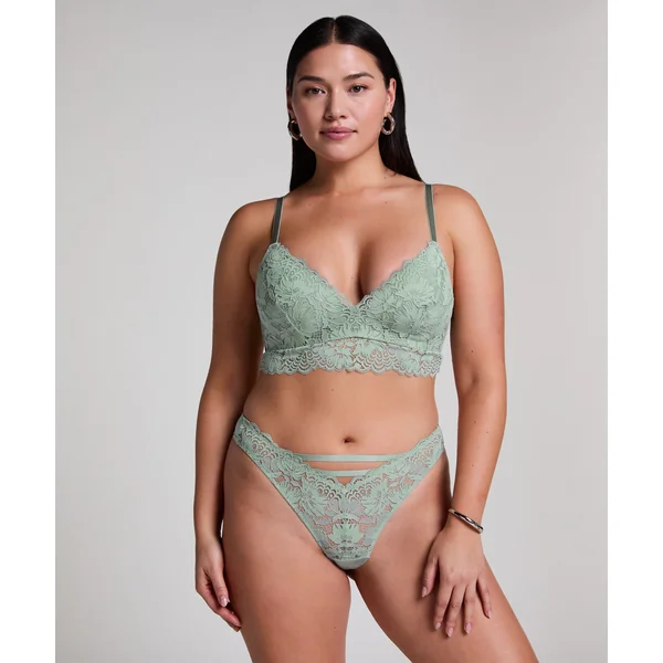 Soutien-gorge sans armatures préformé Andrea - Vert