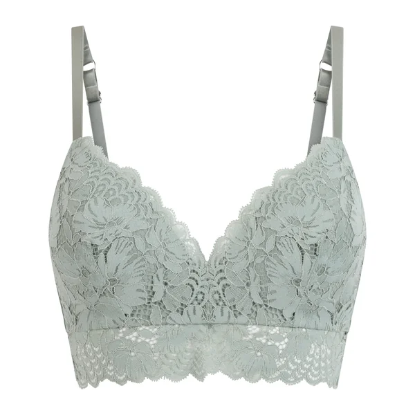 Soutien-gorge sans armatures préformé Andrea - Vert