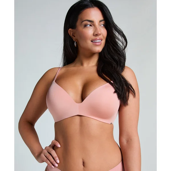 Soutien-gorge sans armatures préformé Mona - Rose