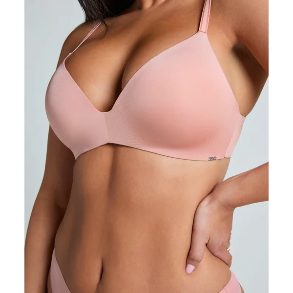 Soutien-gorge sans armatures préformé Mona - Rose