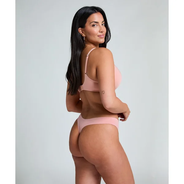 Soutien-gorge sans armatures préformé Mona - Rose