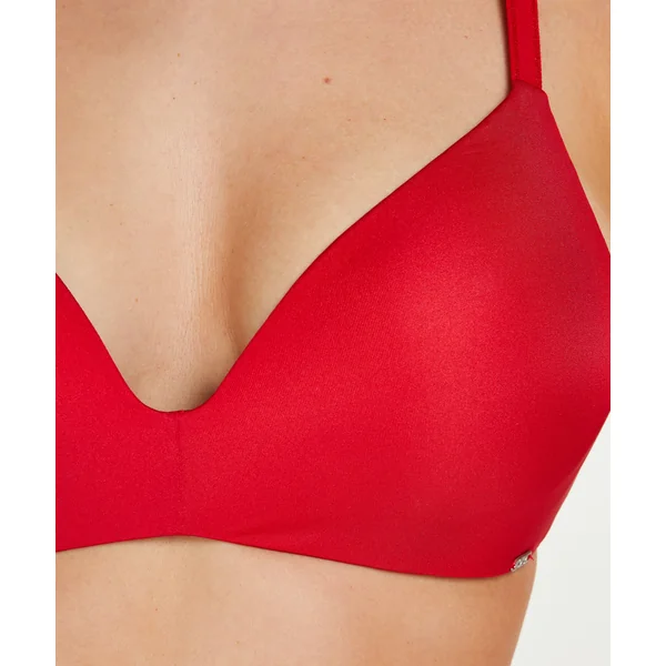 Soutien-gorge sans armatures préformé Mona - Rouge