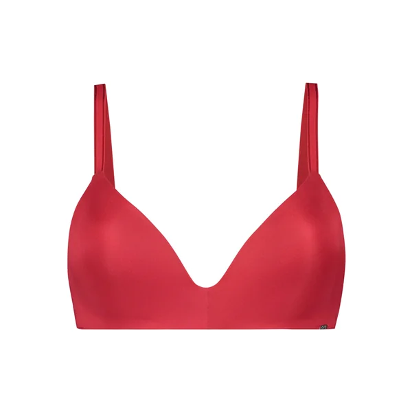 Soutien-gorge sans armatures préformé Mona - Rouge