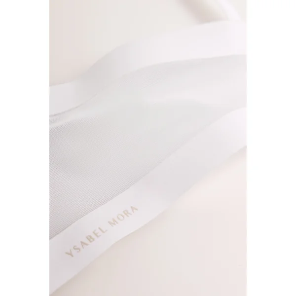 Soutien-gorge sans armatures, rembourré et blanc Brisa de Nomarks