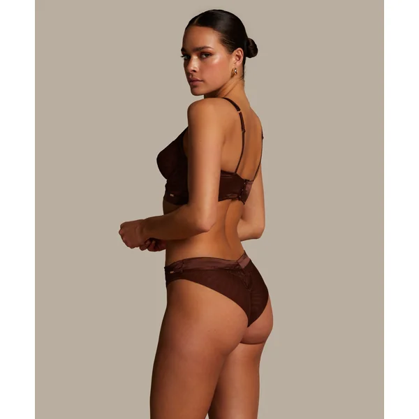Soutien-gorge à armatures non préformé Indigo - Marron