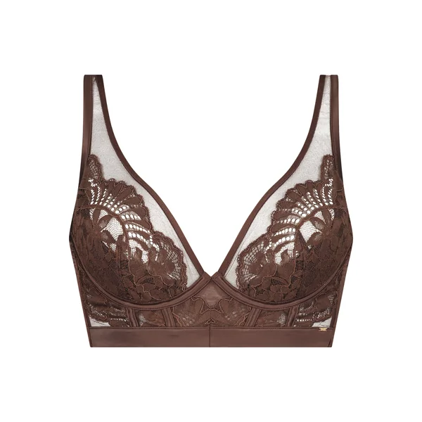 Soutien-gorge à armatures non préformé Indigo - Marron