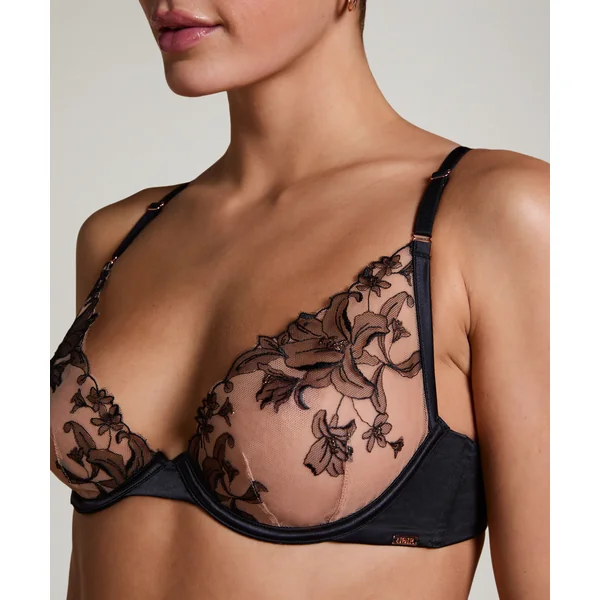 Soutien-gorge à armatures non-préformé Anouk - Noir