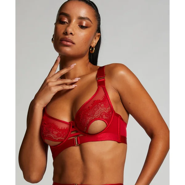 Soutien-gorge à armatures non-préformé Aurelia - Rouge
