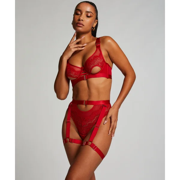 Soutien-gorge à armatures non-préformé Aurelia - Rouge