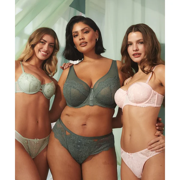 Soutien-gorge à armatures non-préformé Bella - Vert
