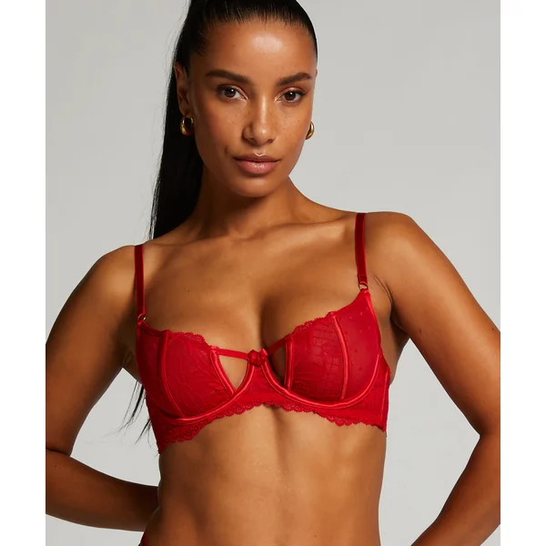 Soutien-gorge à armatures non-préformé Lulu - Rouge
