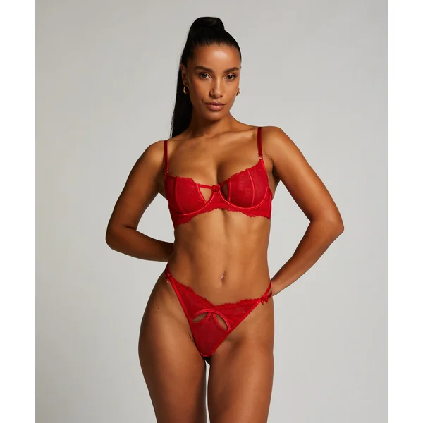 Soutien-gorge à armatures non-préformé Lulu - Rouge
