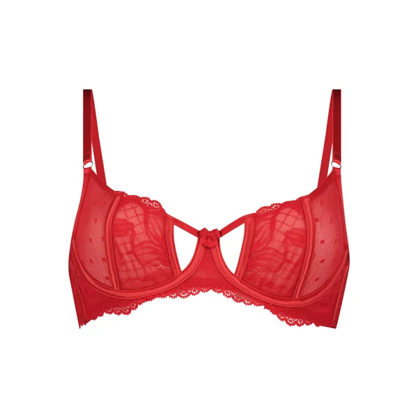 Soutien-gorge à armatures non-préformé Lulu - Rouge