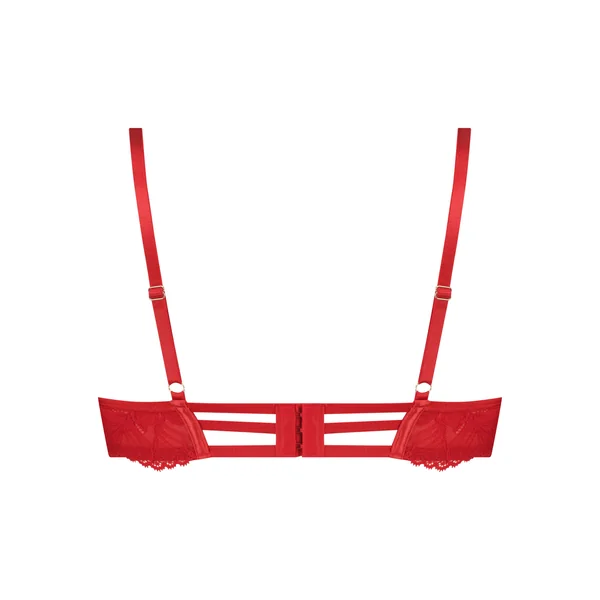 Soutien-gorge à armatures non-préformé Lulu - Rouge