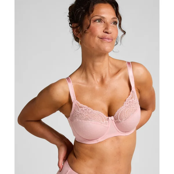Soutien-gorge à armatures non-préformé Sophie - Rose