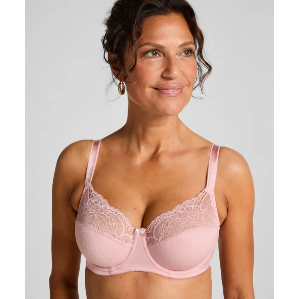 Soutien-gorge à armatures non-préformé Sophie - Rose