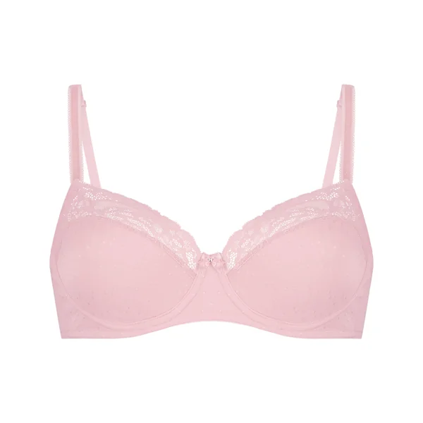 Soutien-gorge à armatures non-préformé Sophie - Rose