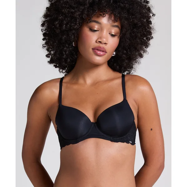 Soutien-gorge à armatures préformé Angie - Noir