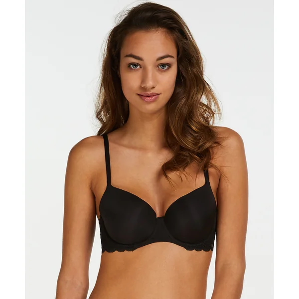 Soutien-gorge à armatures préformé Angie - Noir