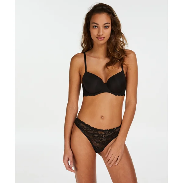 Soutien-gorge à armatures préformé Angie - Noir