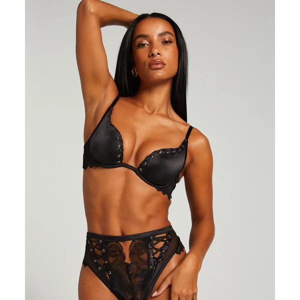 Soutien-gorge à armatures préformé Cierra - Noir