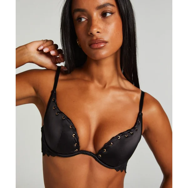 Soutien-gorge à armatures préformé Cierra - Noir