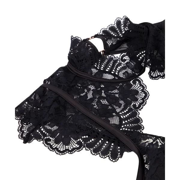 Soutien-gorge à armatures préformé Jamie - Noir
