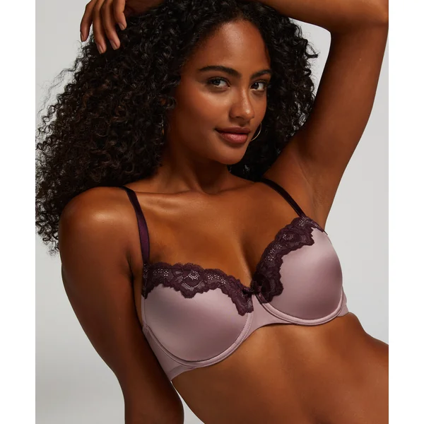 Soutien-gorge à armatures préformé Lace & Shine - Violet