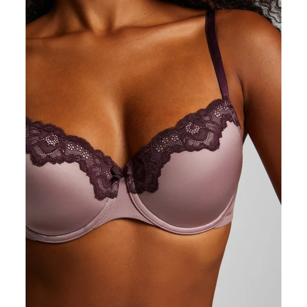 Soutien-gorge à armatures préformé Lace & Shine - Violet
