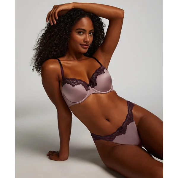 Soutien-gorge à armatures préformé Lace & Shine - Violet