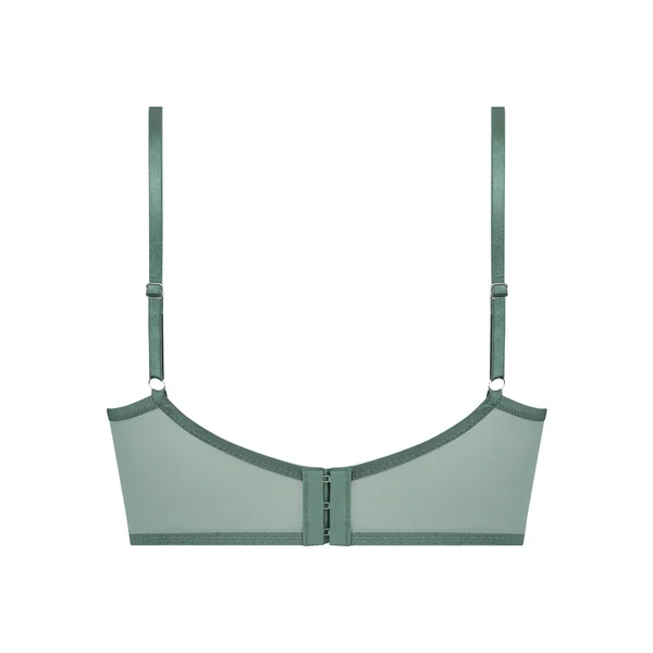 Soutien-gorge à armatures préformé longline Bella - Vert