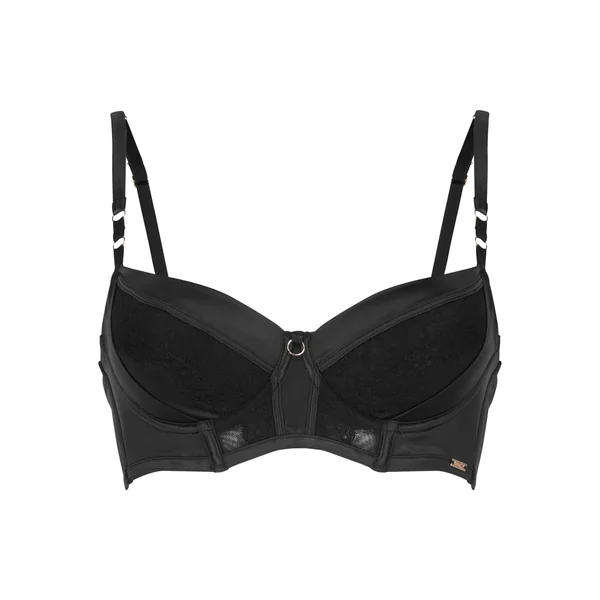 Soutien-gorge à armatures préformé Nicole - Noir
