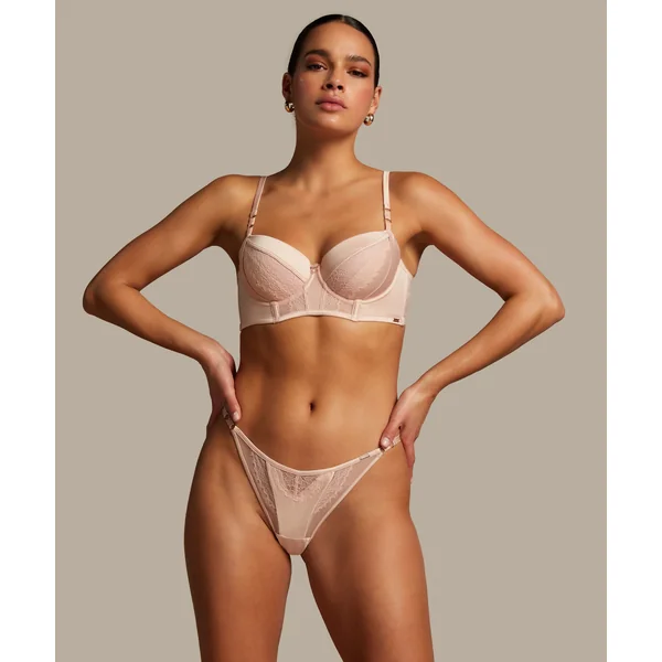 Soutien-gorge à armatures préformé Nicole - Rose