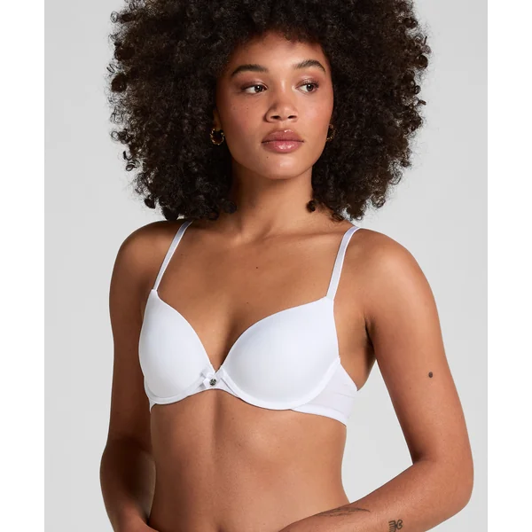 Soutien-gorge à armatures préformé Plunge - Blanc