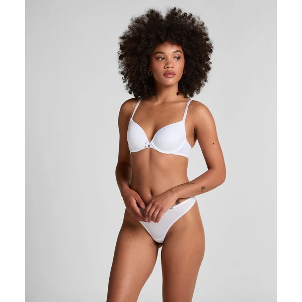 Soutien-gorge à armatures préformé Plunge - Blanc