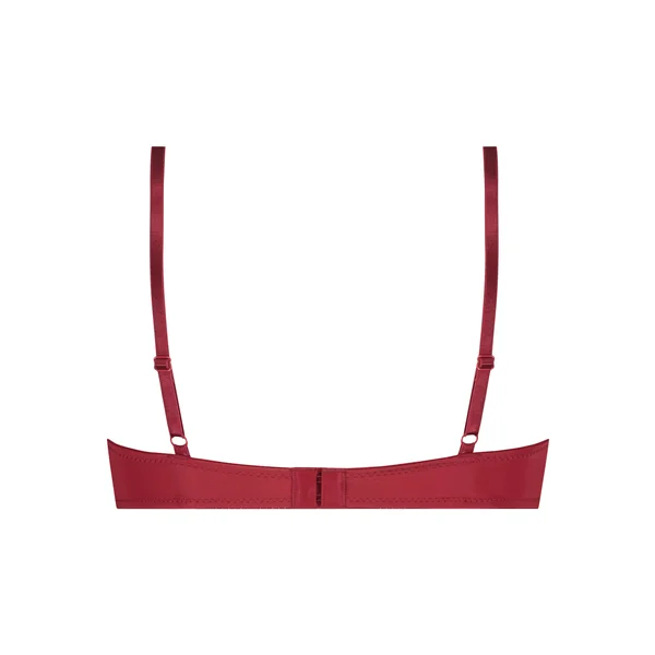 Soutien-gorge à armatures préformé Plunge - Rouge