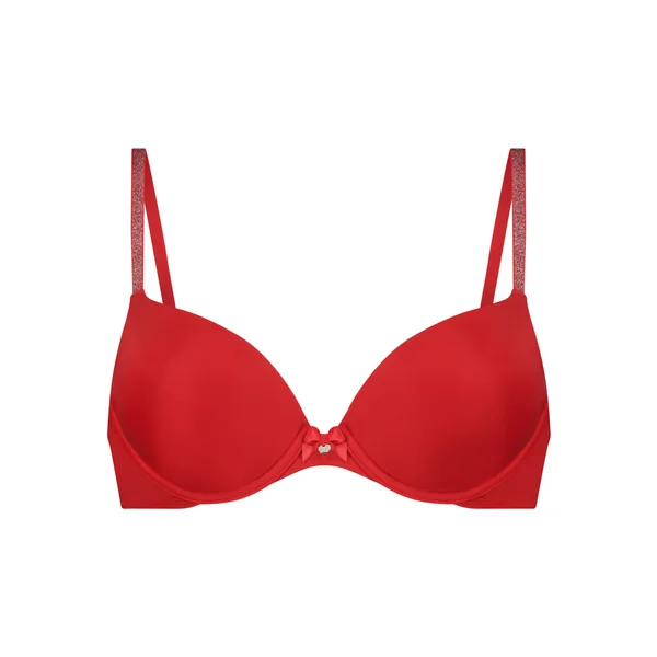 Soutien-gorge à armatures préformé Plunge - Rouge