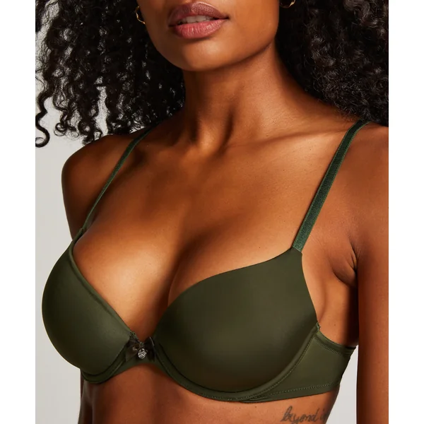 Soutien-gorge à armatures préformé Plunge - Vert