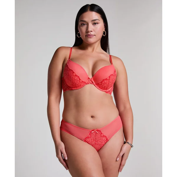 Soutien-gorge à armatures préformé push-up Cherry - Rose