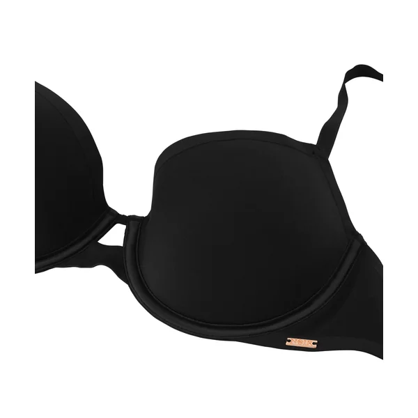 Soutien-gorge à armatures préformé push-up Essential - Noir